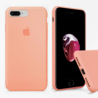 Чехол (copy) Full Silicone Case на Iphone 8 Plus Cantaloupe